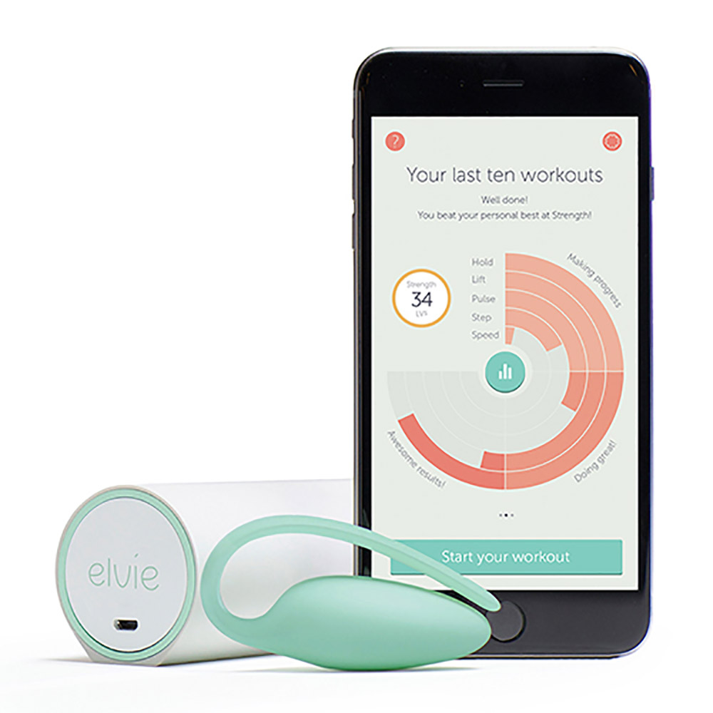 Elvie Trainer lantionpohjan treenaaja