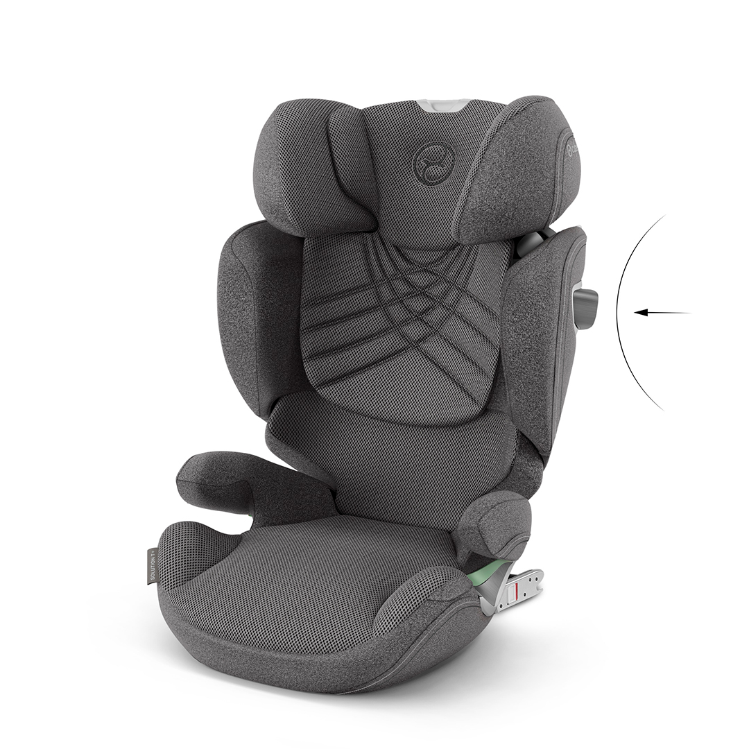 Cybex Solution T i-Fix -turvaistuin Mirage Grey Plus (harmaa plus)