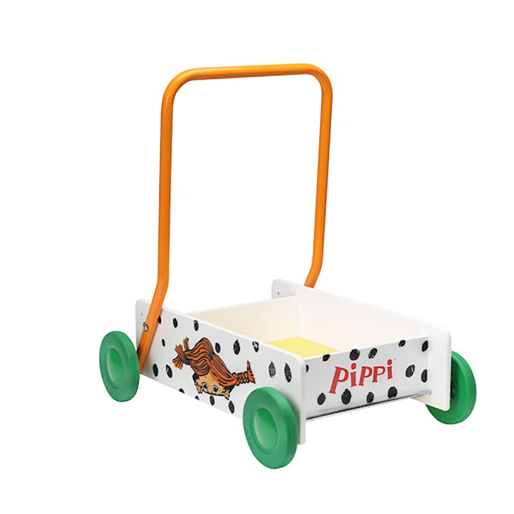 Pippi Oppii kävelemään vaunut
