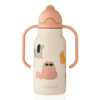 Liewood Kimmie vesipullo 250 ml Cats and Dogs / Sandy