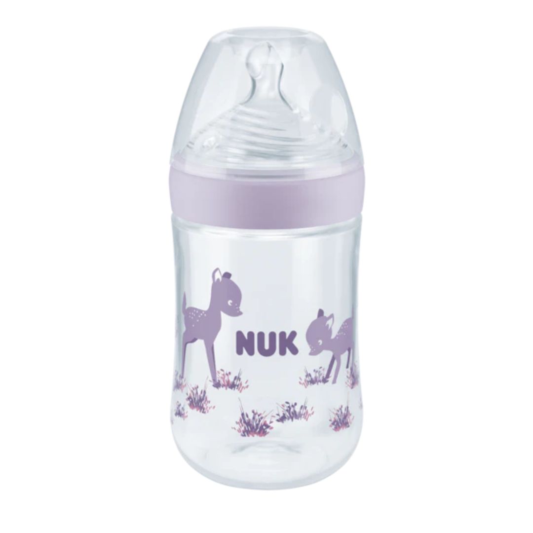 NUK Nature Sense tuttipullo 260ml sekavärinen