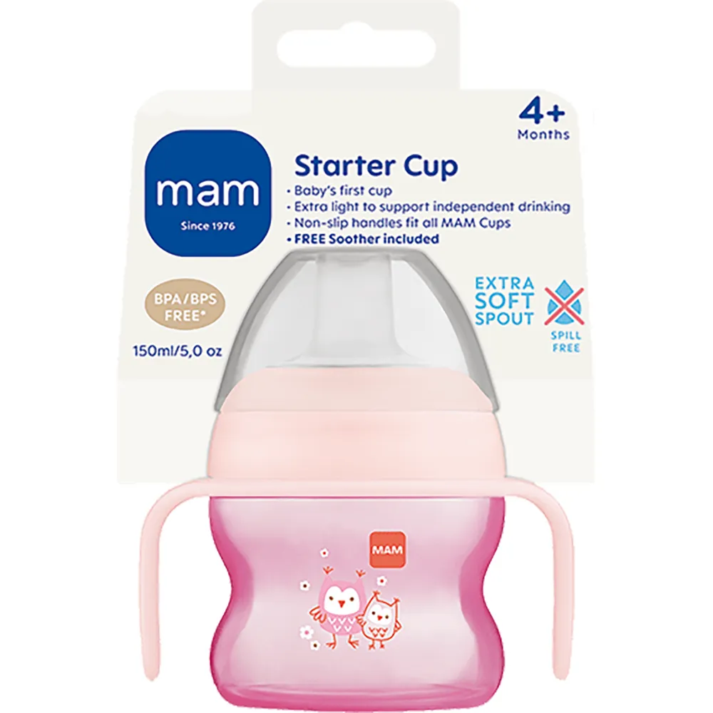 MAM Starter Cup Harjoittelumuki Vaaleanpunainen