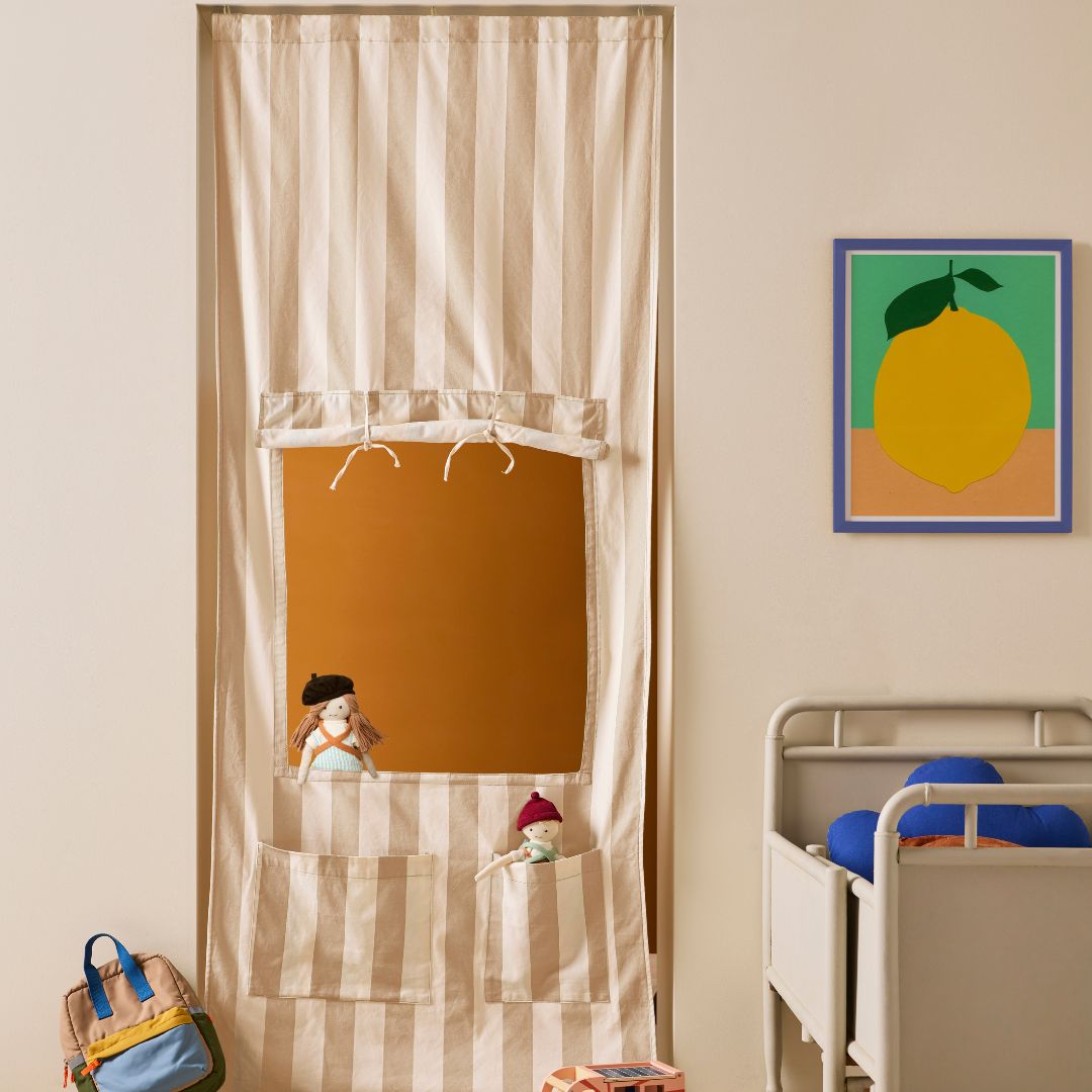 Kids Concept Kioski ovi raita beige
