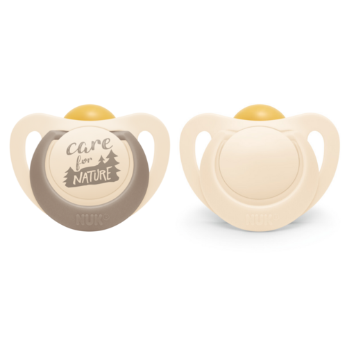 NUK for Nature -nukke lateksi 6-18m kerma