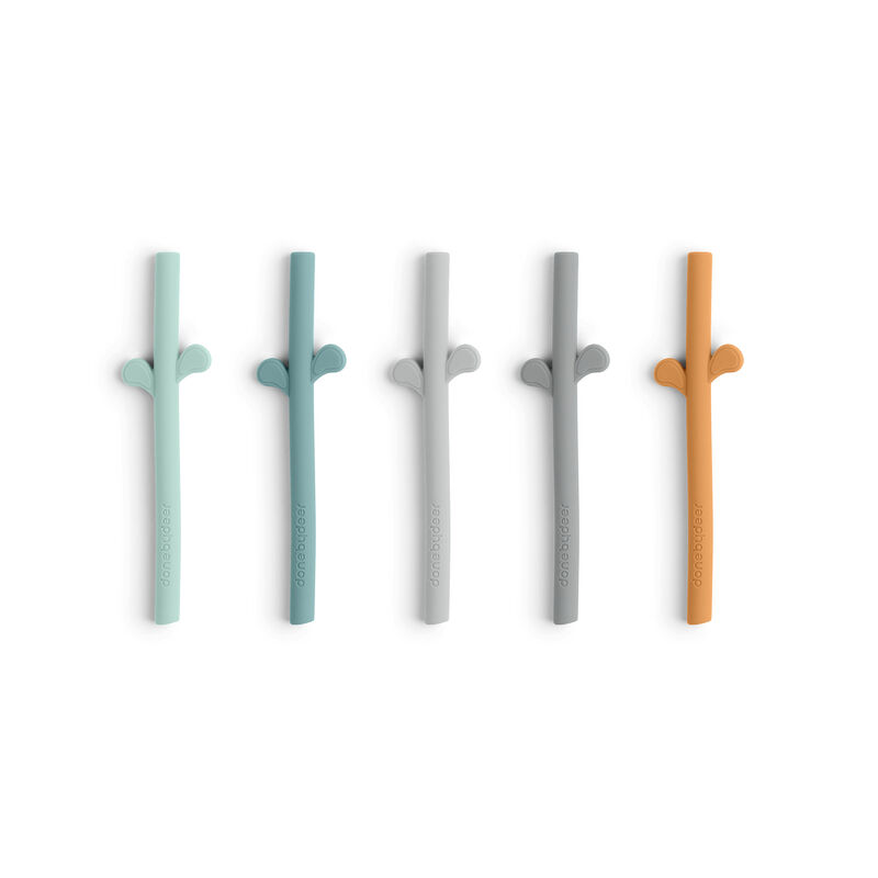 Done by Deer Peekaboo silikonipillit 5-pack Blue Mix - sininen sekoitus