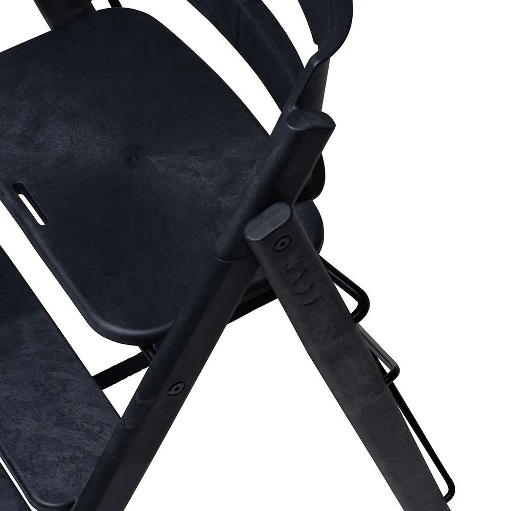 Kaos Klapp Syöttötuoli Kierrätetty muovi Charcoal Black
