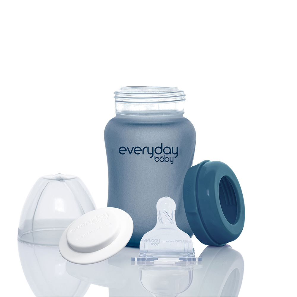 Everyday baby lämpöä tunteva tuttipullo - 150ml Sininen
