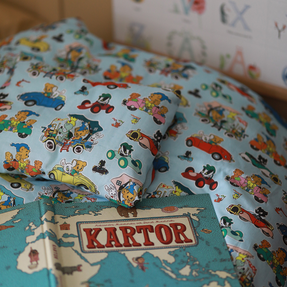 Rätt Start Bamse Pussilakanaset vaunu/kehto