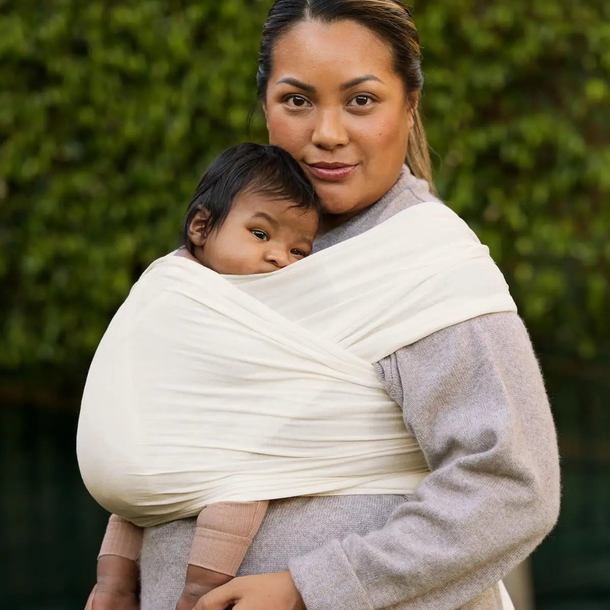 Ergobaby Aura Wrap -vauvan kääre Cream (kerma)