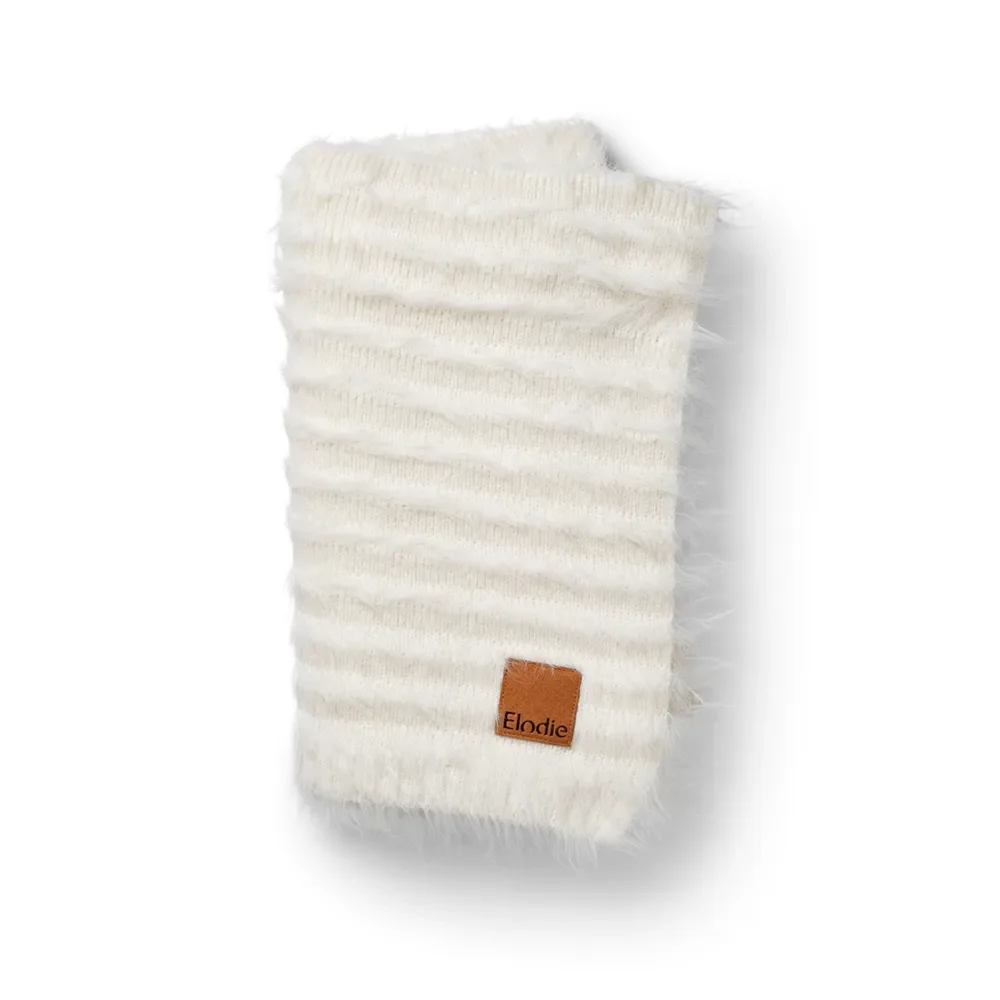 Elodie Details Furry Knit Peitto Vanilla White