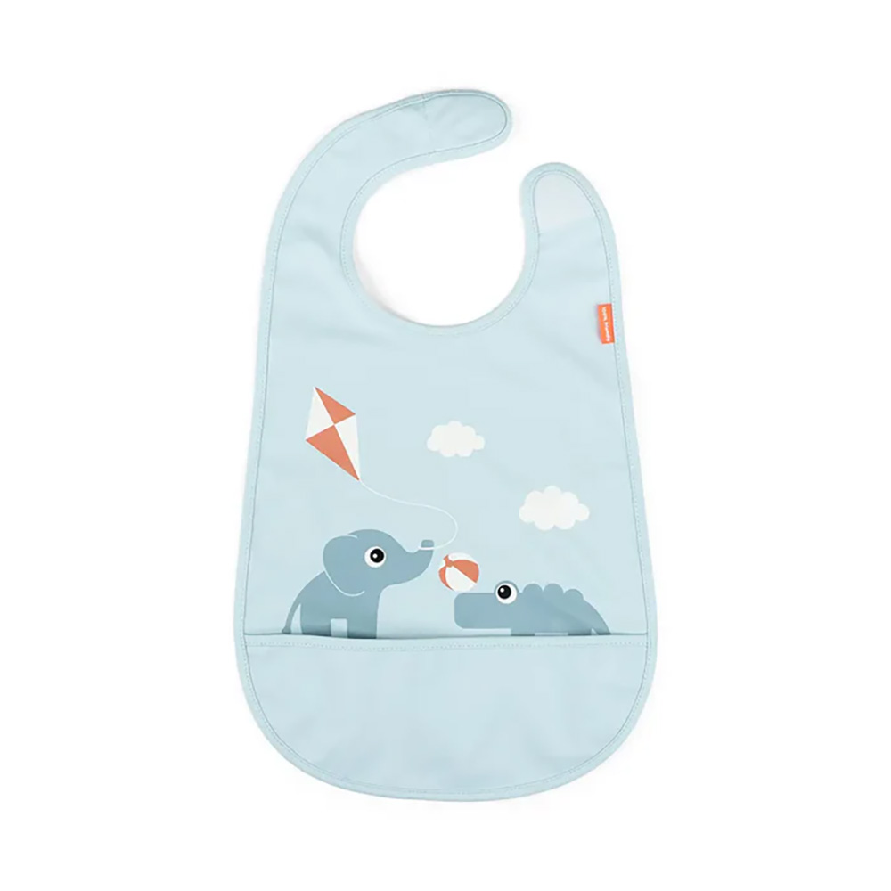 Done By Deer bib Playground Blue