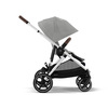 Cybex GAZELLE S rattaat Stone Harmaa | keskiharmaa