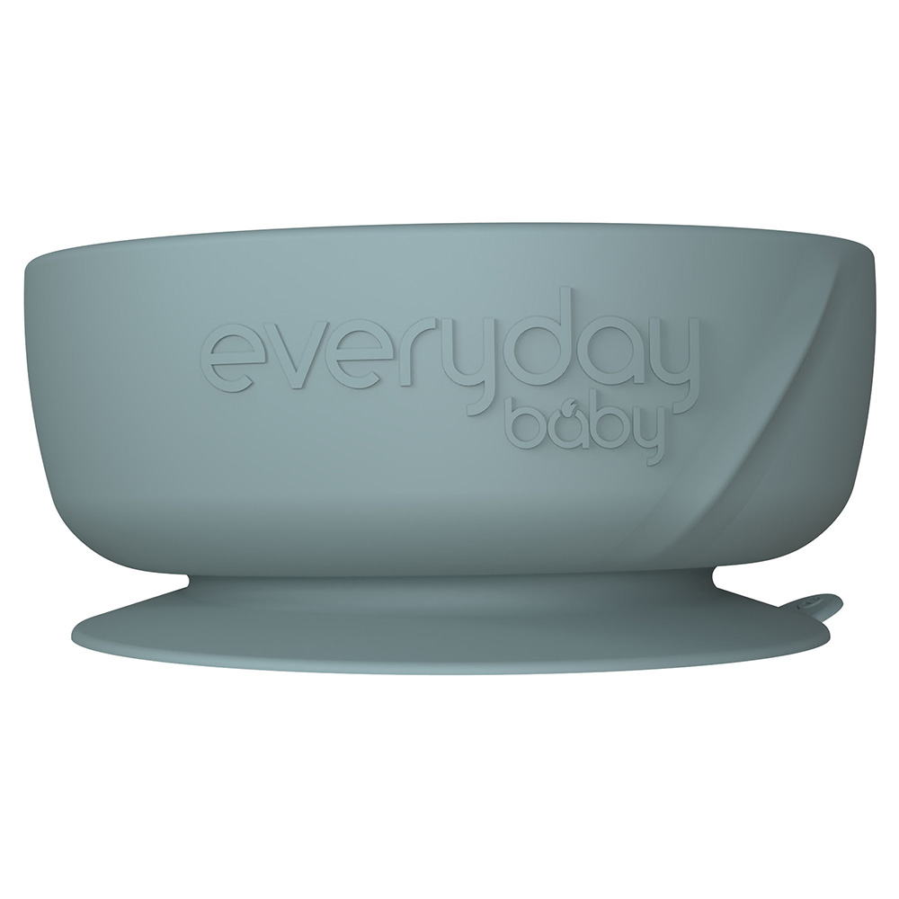 Everyday Baby silikonikulho imukupilla Harmony Green