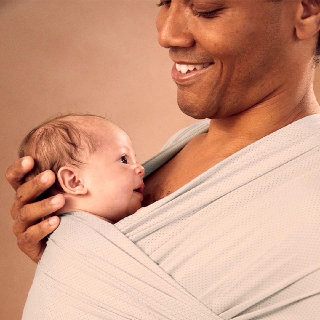 Ergobaby Aura Wrap vauvan kääre Mesh Soft Harmaa