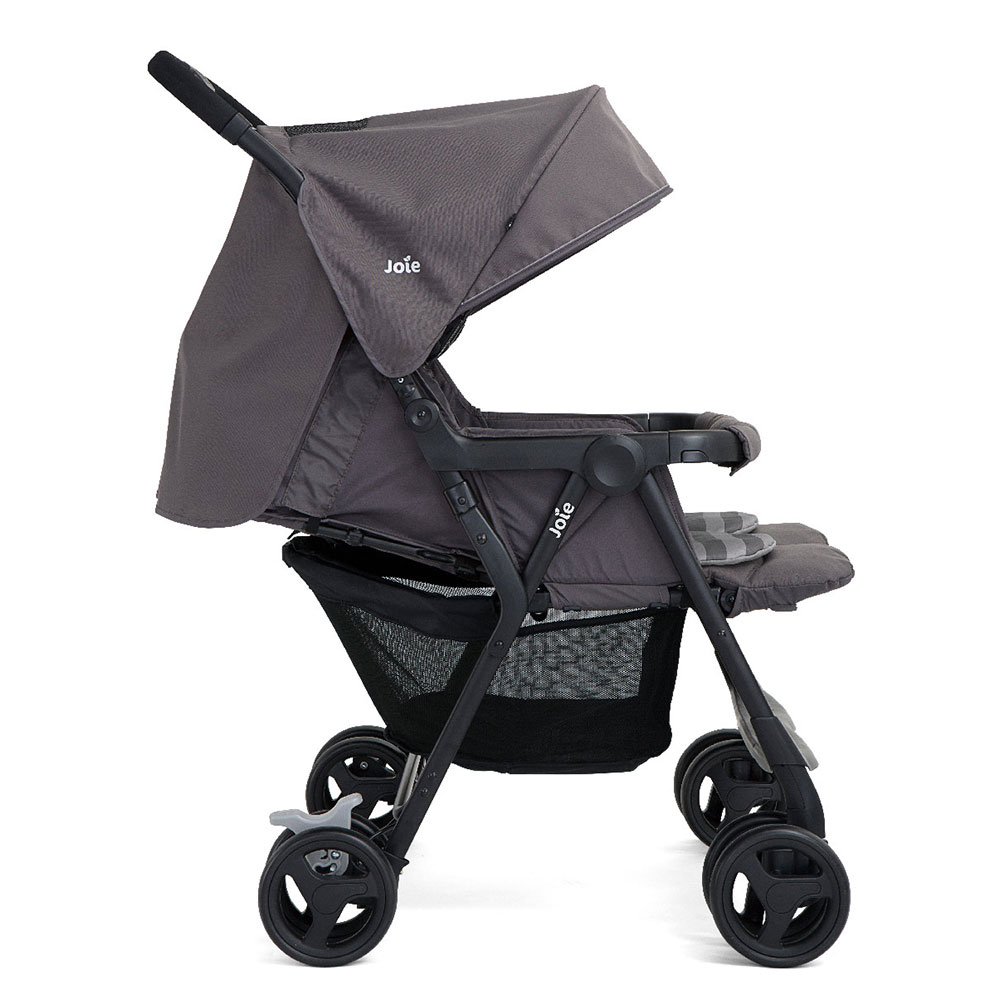Joie lastenrattaat sulky Aire Twin Dark Pewter tumma tina