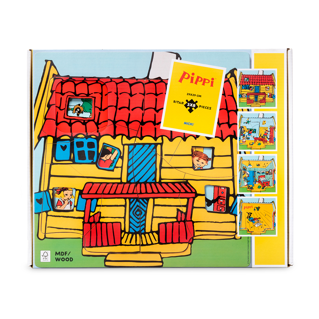 Pippi varastosta varastoon palapeliä