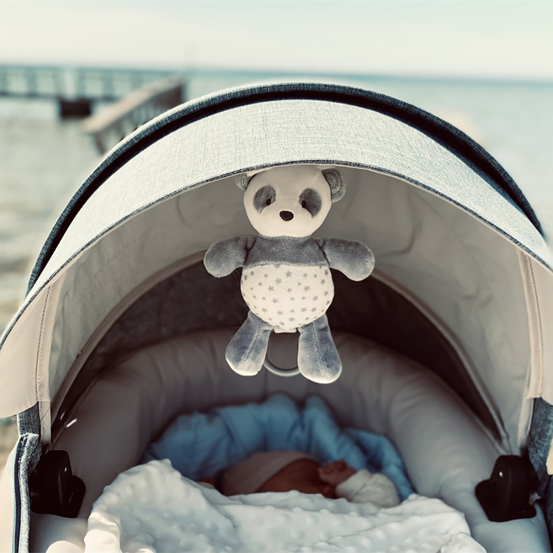 Fresh Kid hammaslelu, jossa helistin harmaa Panda