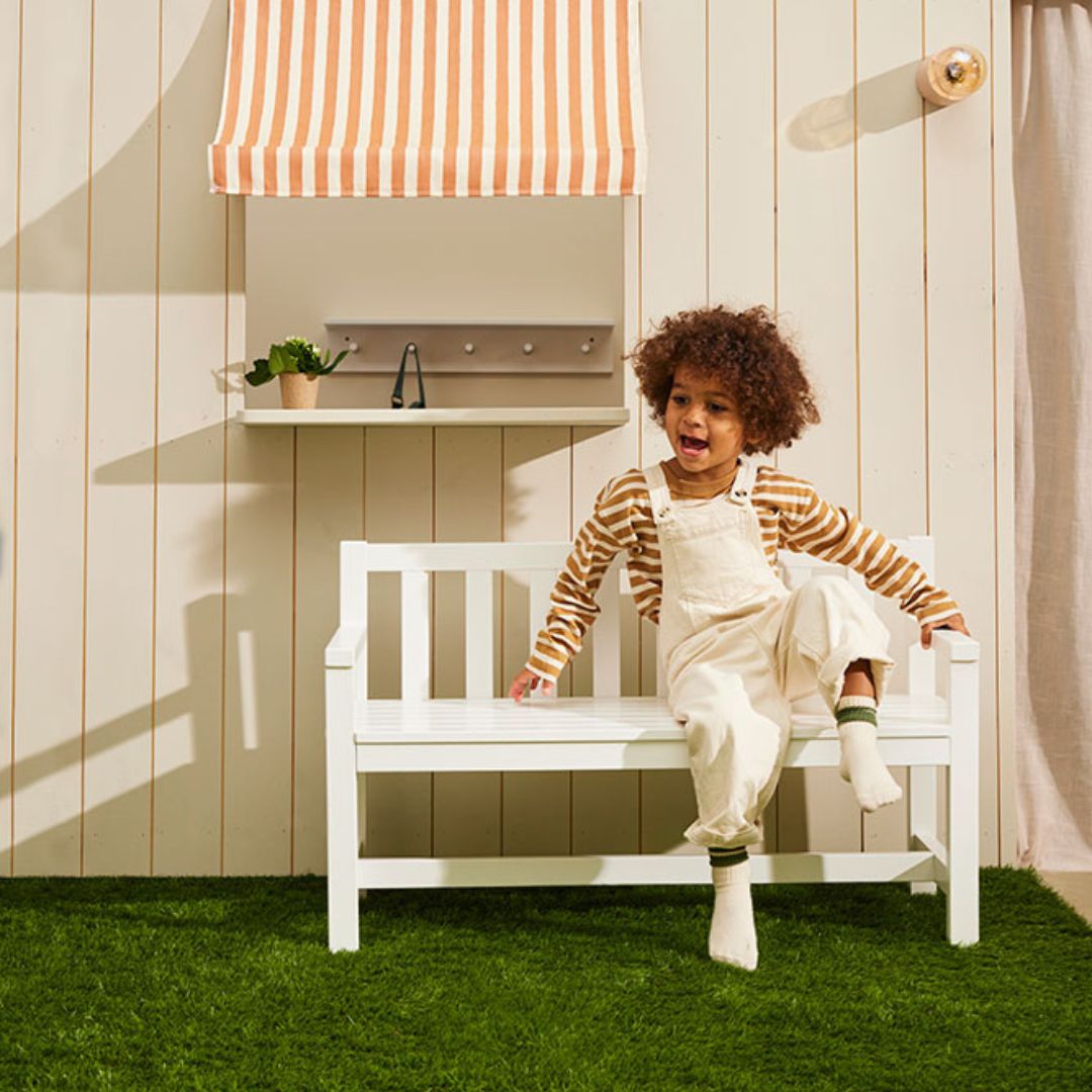 Kids Concept Puutarhakalusteet valkoinen
