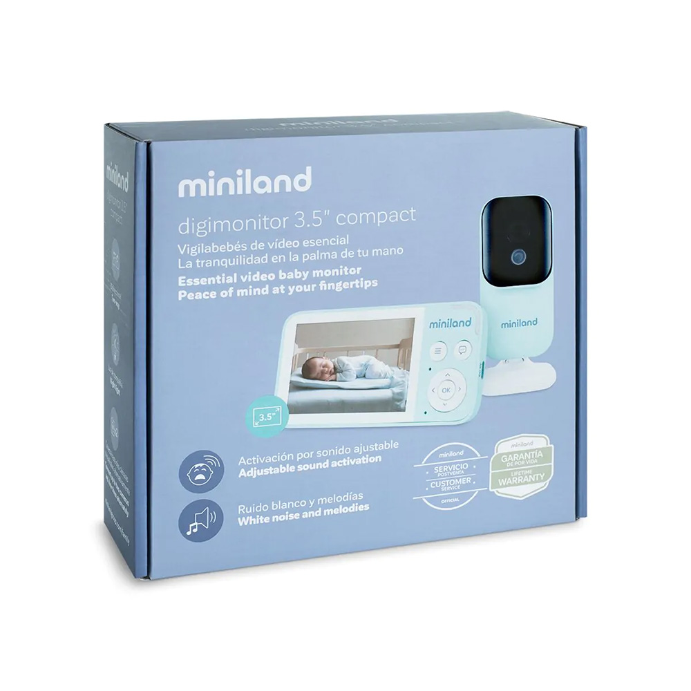 Miniland babymonitor Compact 3.5 -video