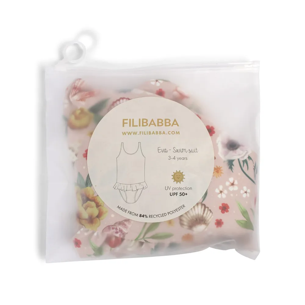 Filibabba Eva uimapuku 3-4 vuotta - Ocean Blossom