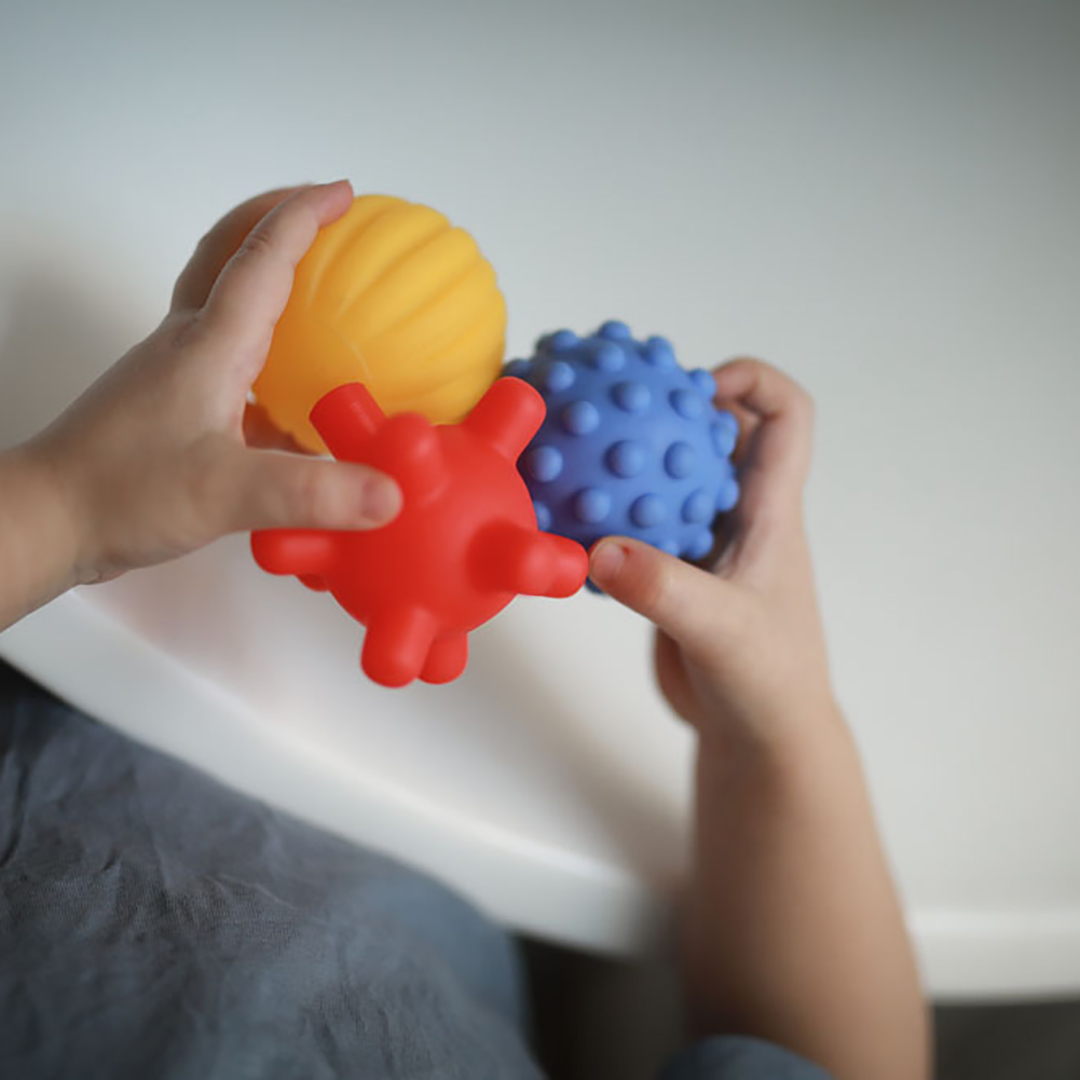 Rätt Start Kylpylelulelu Activity Balls 3-pakkaus