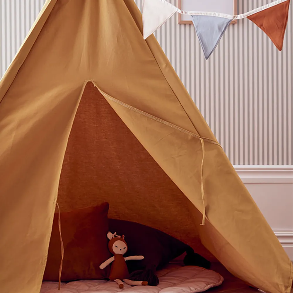 Kids Concept Tipi-teltta yellow