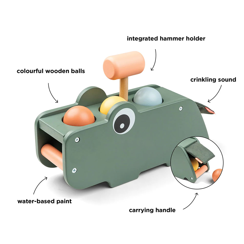 Valmis Deer bolt board Croco Green