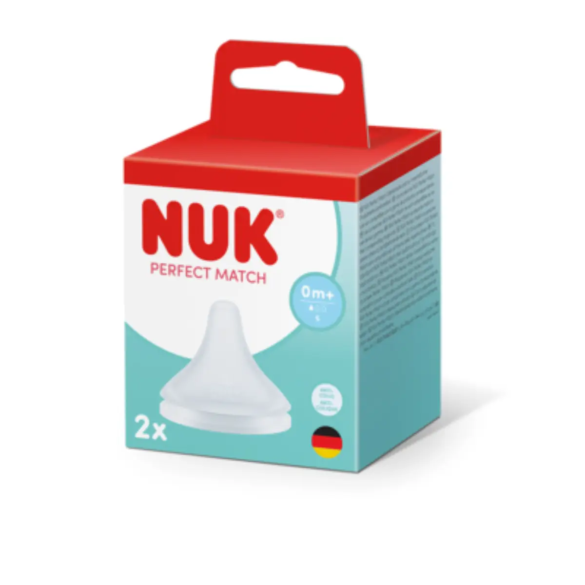 NUK Perfect Match -tutti, koko S (0 kk+)