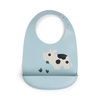 Done by Deer silikoninen ruokalappu Dotti Blue