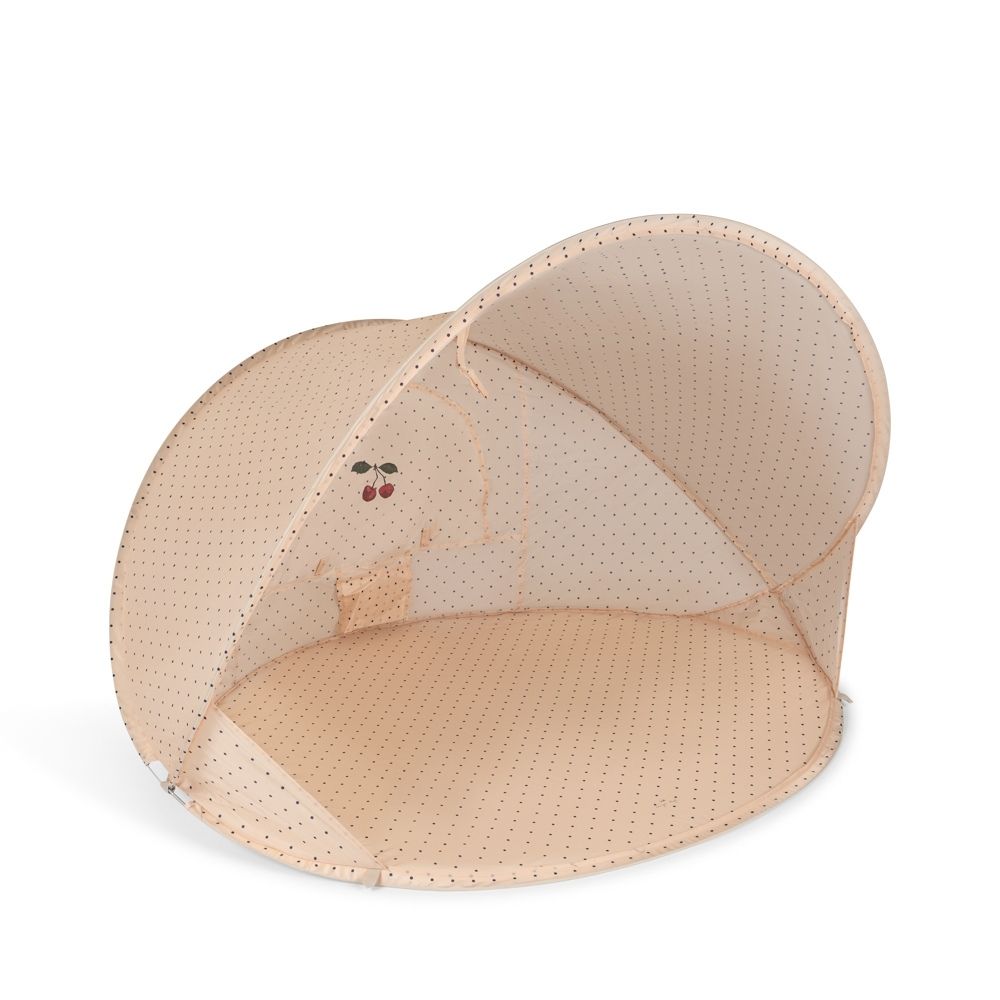 Konges Sløjd Beach Tent Pop Up Uv 50+ Navy Dots-One Size