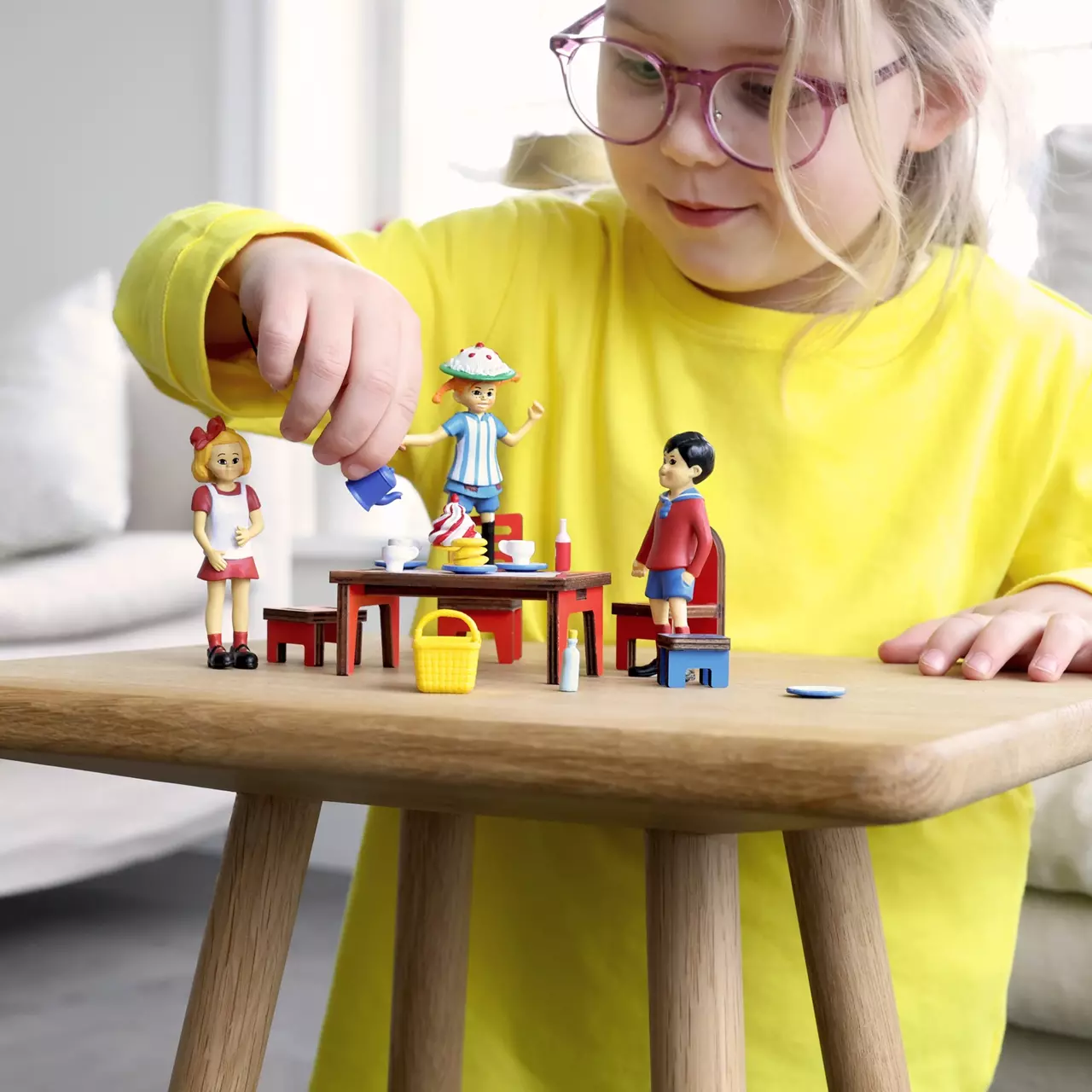 Pippi kahvin tarvikkeet