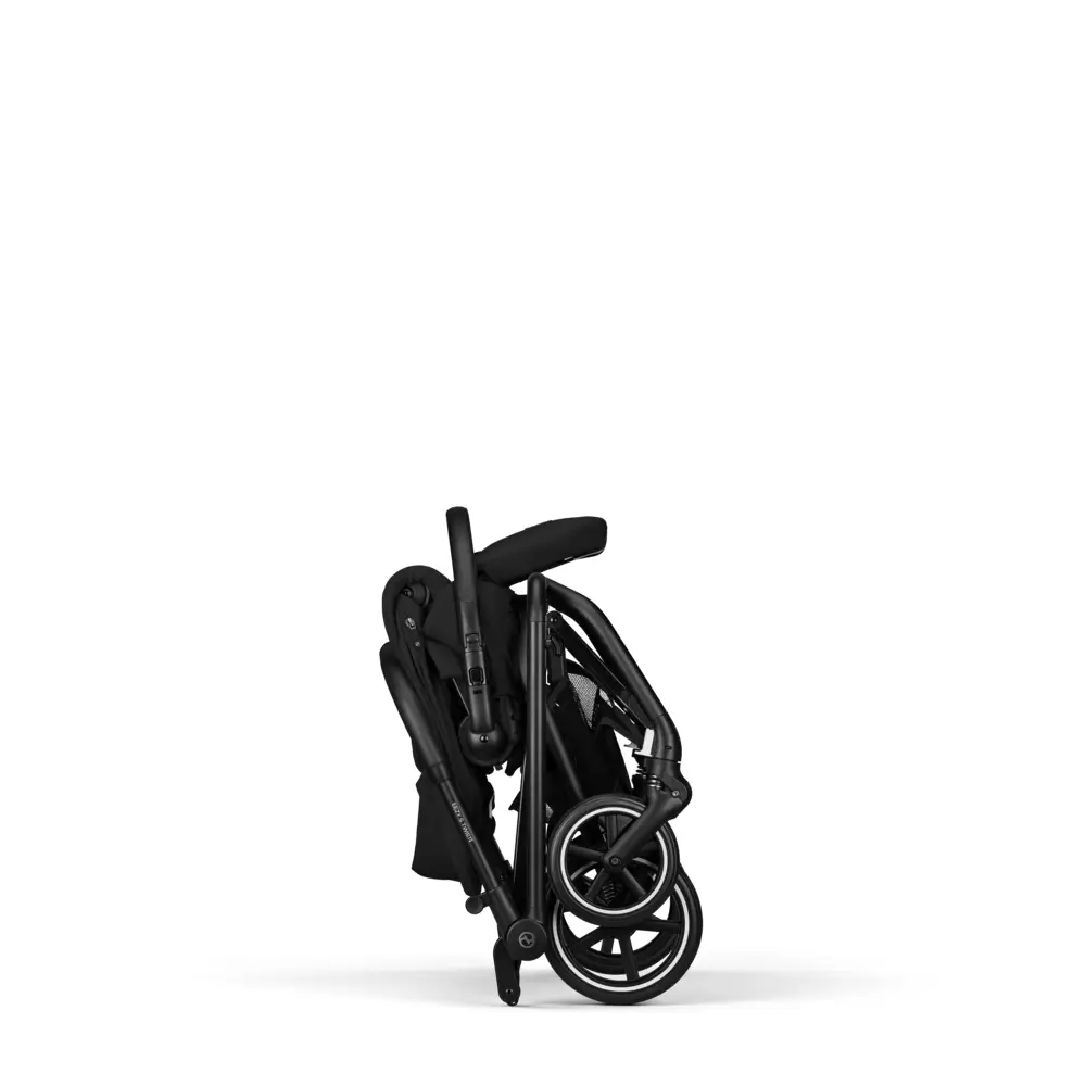 Cybex EEZY S TWIST -rattaat+ 2 mustaa, Magic Black