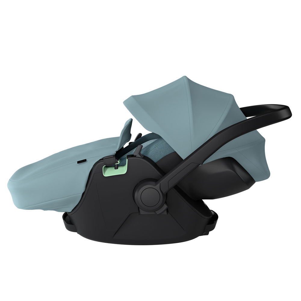 Thule Maple vauvan kantokopan suojus Mid Blue jalkatuki