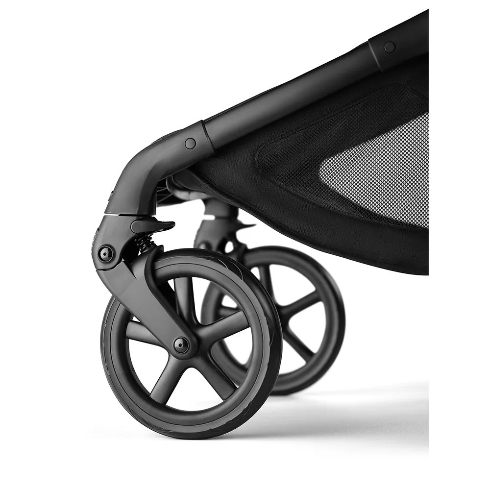 Bugaboo Fox 5 etupyörät MUSTA