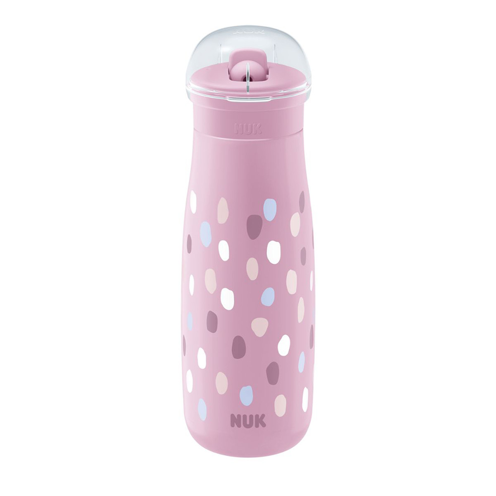  NUK Mini-Me juomapullo - Purppurat täplät 450 ml