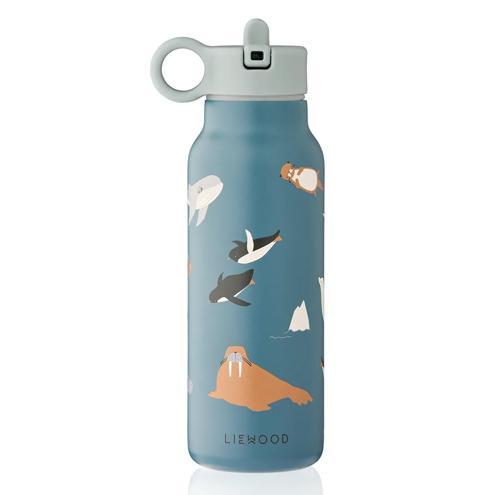 Liewood Falk vesipullo 350 ml Arctic Sea/ Ocean view