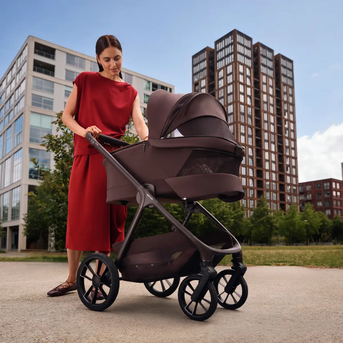 Maxi-Cosi Oxford+ -lastenvaunut, Espresso Brown