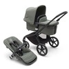 Bugaboo Fox 5 -lastenrattaat musta/metsänvihreä