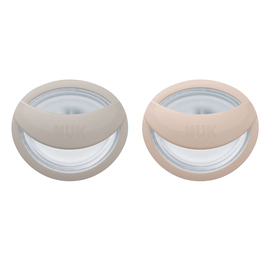 NUK tutti Mommyfeel silikoni harmaa 0-9 m