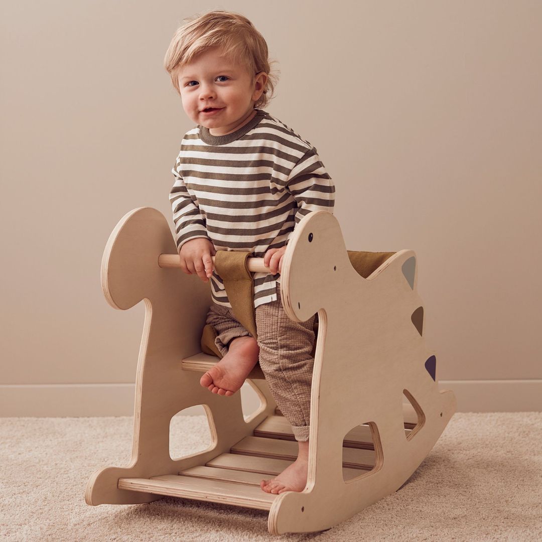 Kids Concept Dino puinen keinuhevonen NEO