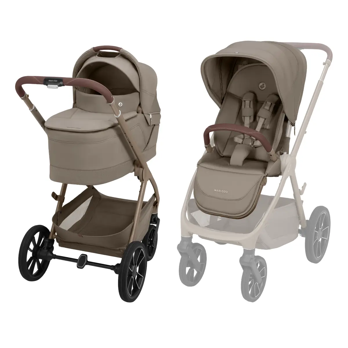 Maxi-Cosi OXFORD+ -lastenvaunut Oak Truffle