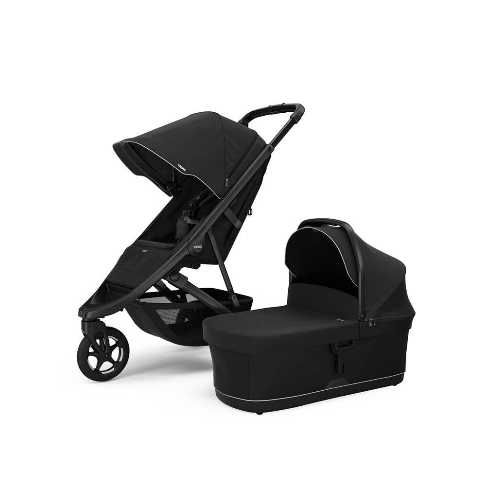 Thule Spring 2 -rattaat, Black on Black