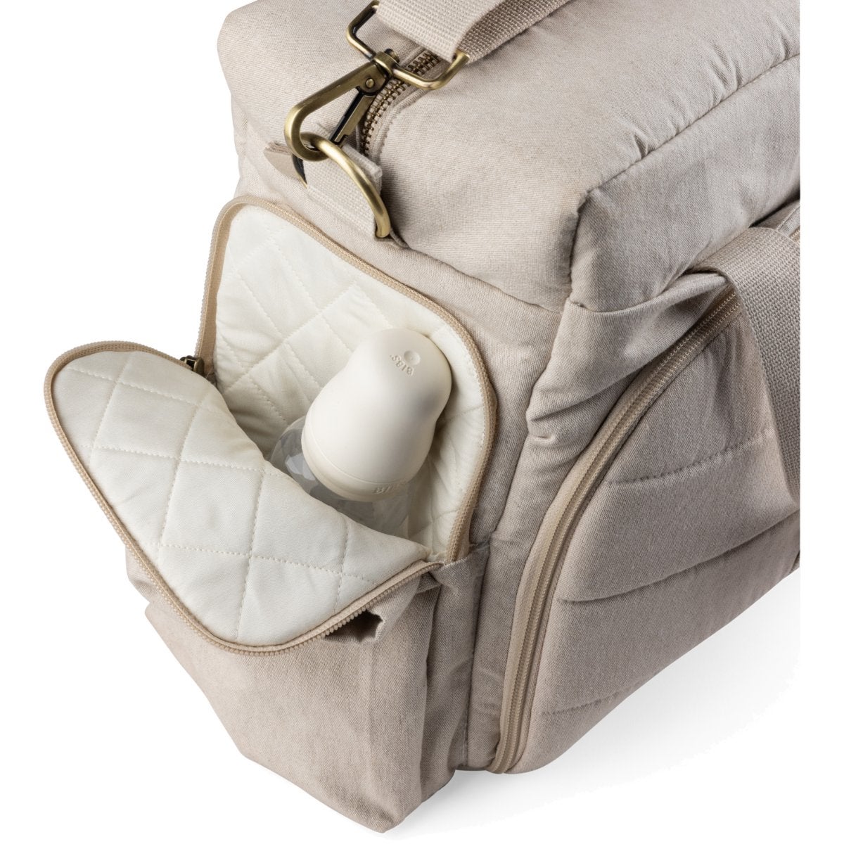Sebra On-the-go-hoitolaukku morning beige melange