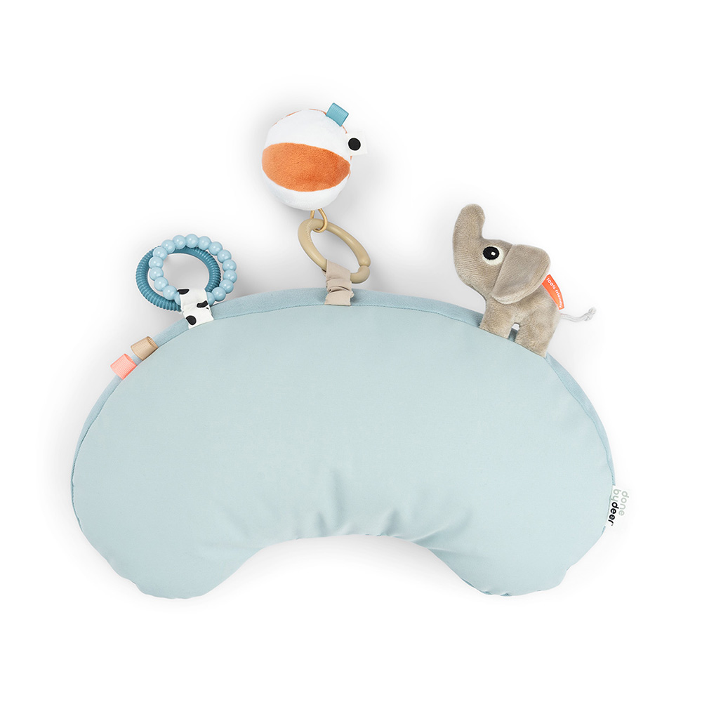 Done by Deer Tummy time aktiviteettityyny Playground Blue