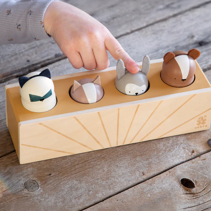 Sebra pop up lelu FSC™ puusta, Woodland