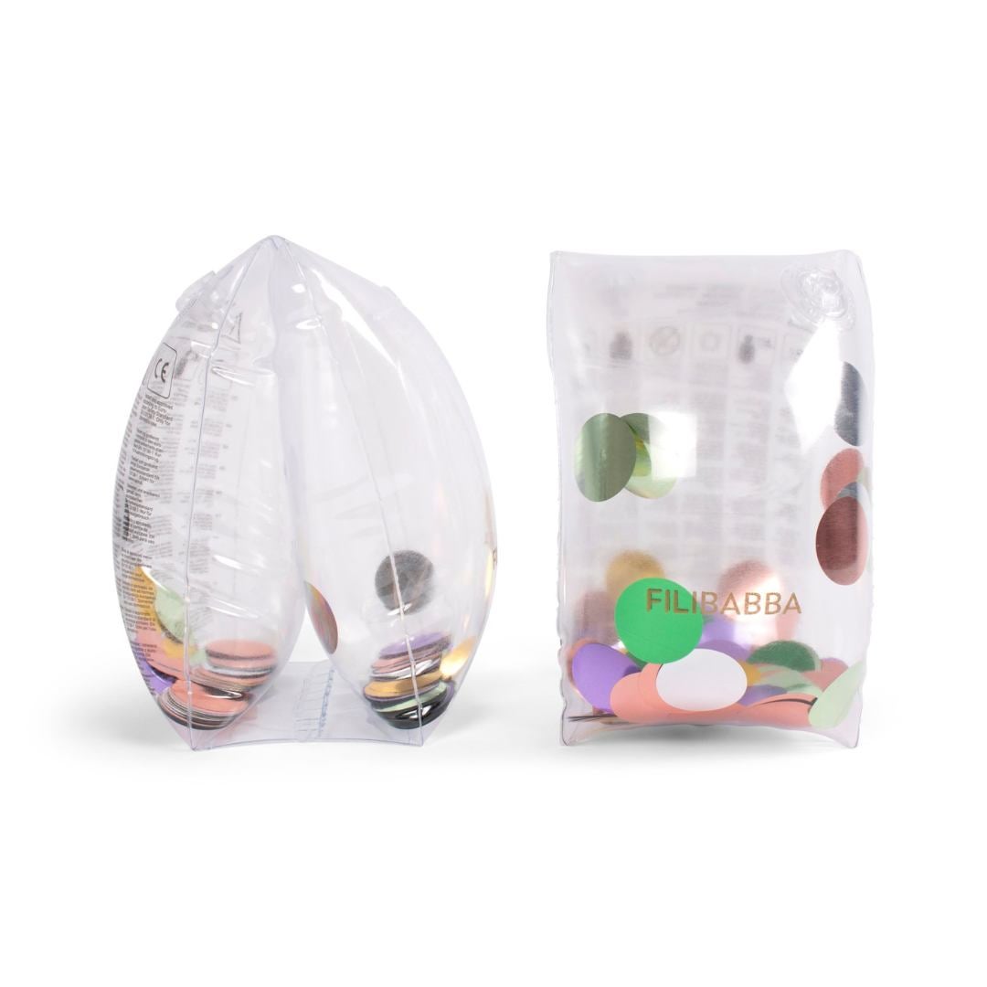 Filibabba Arm Puffs Alfie - Glitter Confetti