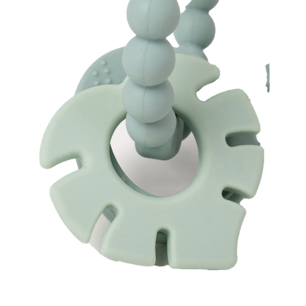 Teddykompaniet Purulelu Silikoni & Puu Lehmuksenvihreä