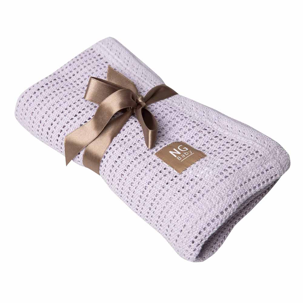 NG baby grid huopa 100x150 cm violetti