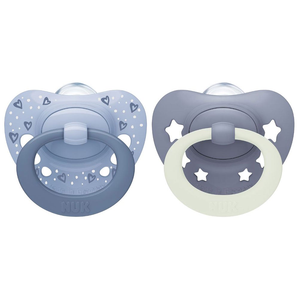 NUK First Choice Classic Day & Night Tutti Blue 0-6 kk