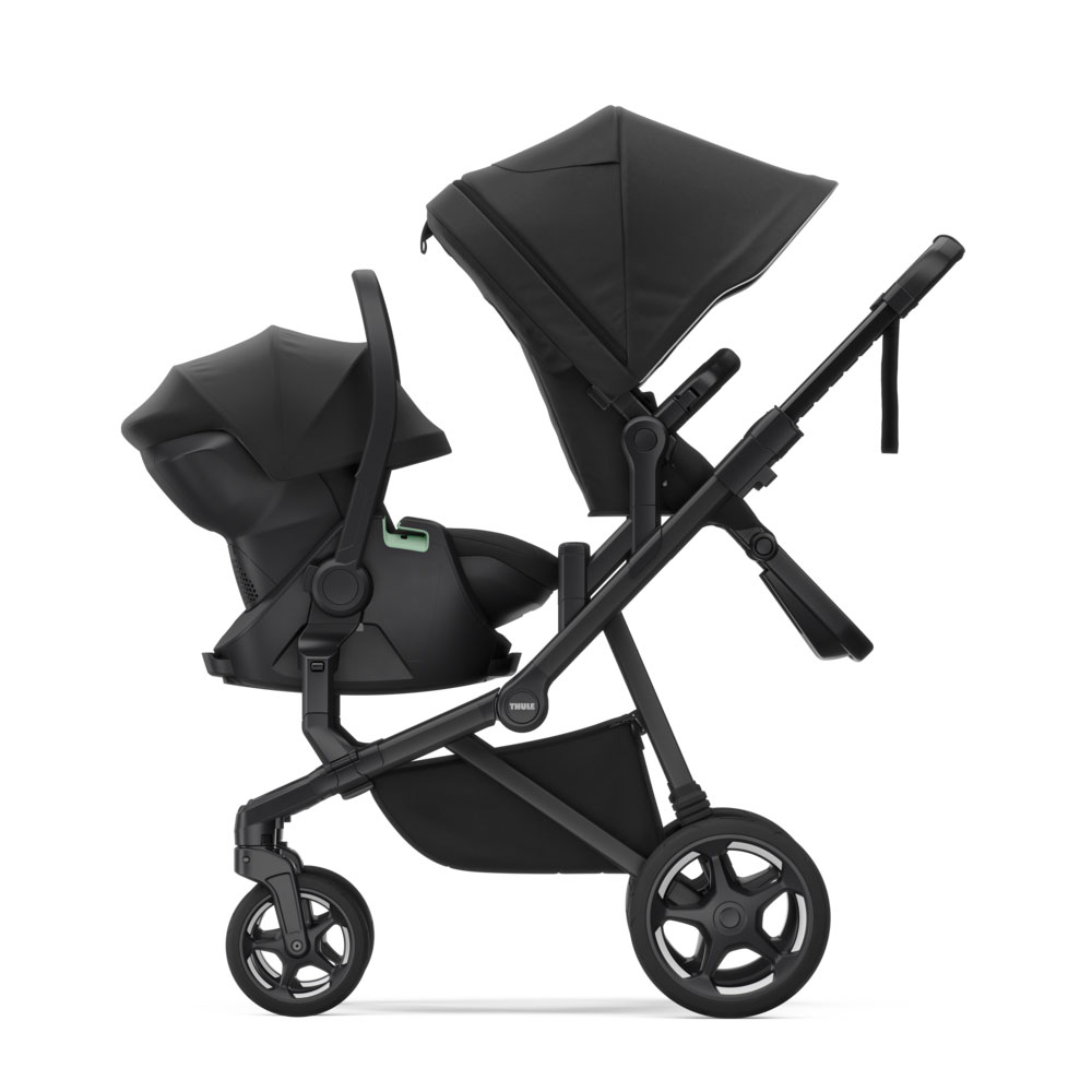 Thule Sleek 2 sibling seat Black